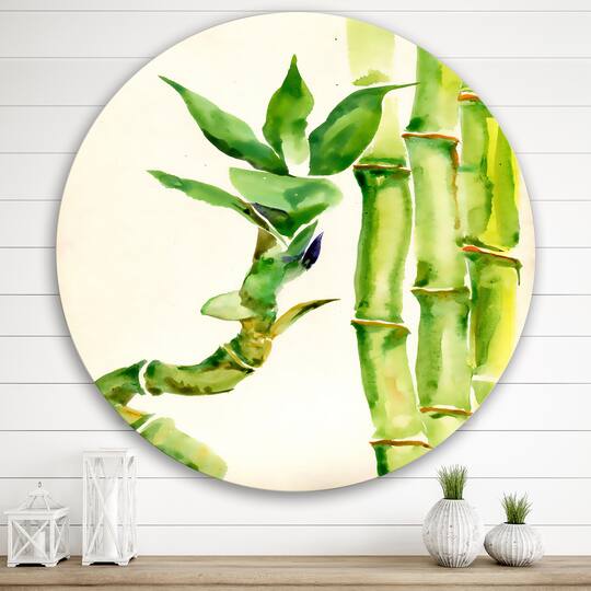 Designart - Bamboo Branches In The Forest VI